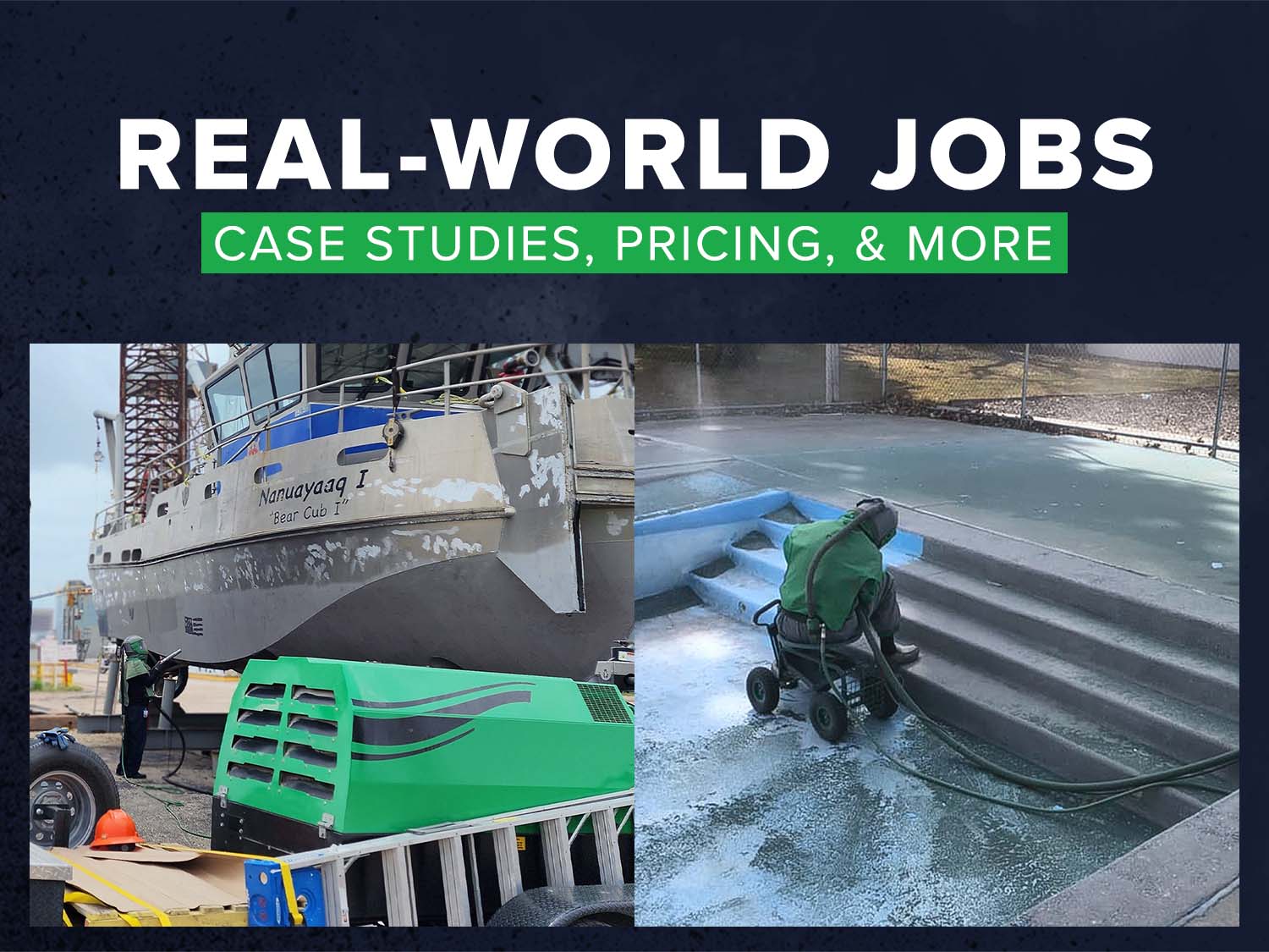 RealLife Jobs What Can You Do with Dustless Blasting?